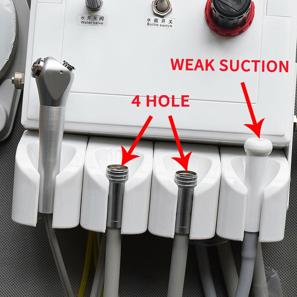 Portable Dental Turbine Unit 3 Way
